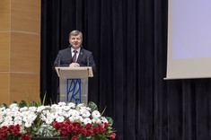 Wystąpienie rektora prof. P. Koszelnika, 