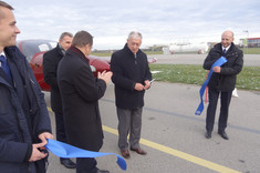 Nowy samolot i droga kołowania w Ośrodku Kształcenia Lotniczego Politechniki Rzeszowskiej