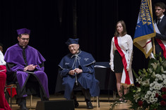 [FOTO] Ks. prof. Michał Heller doktorem honoris causa Politechniki Rzeszowskiej