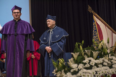 [FOTO] Ks. prof. Michał Heller doktorem honoris causa Politechniki Rzeszowskiej